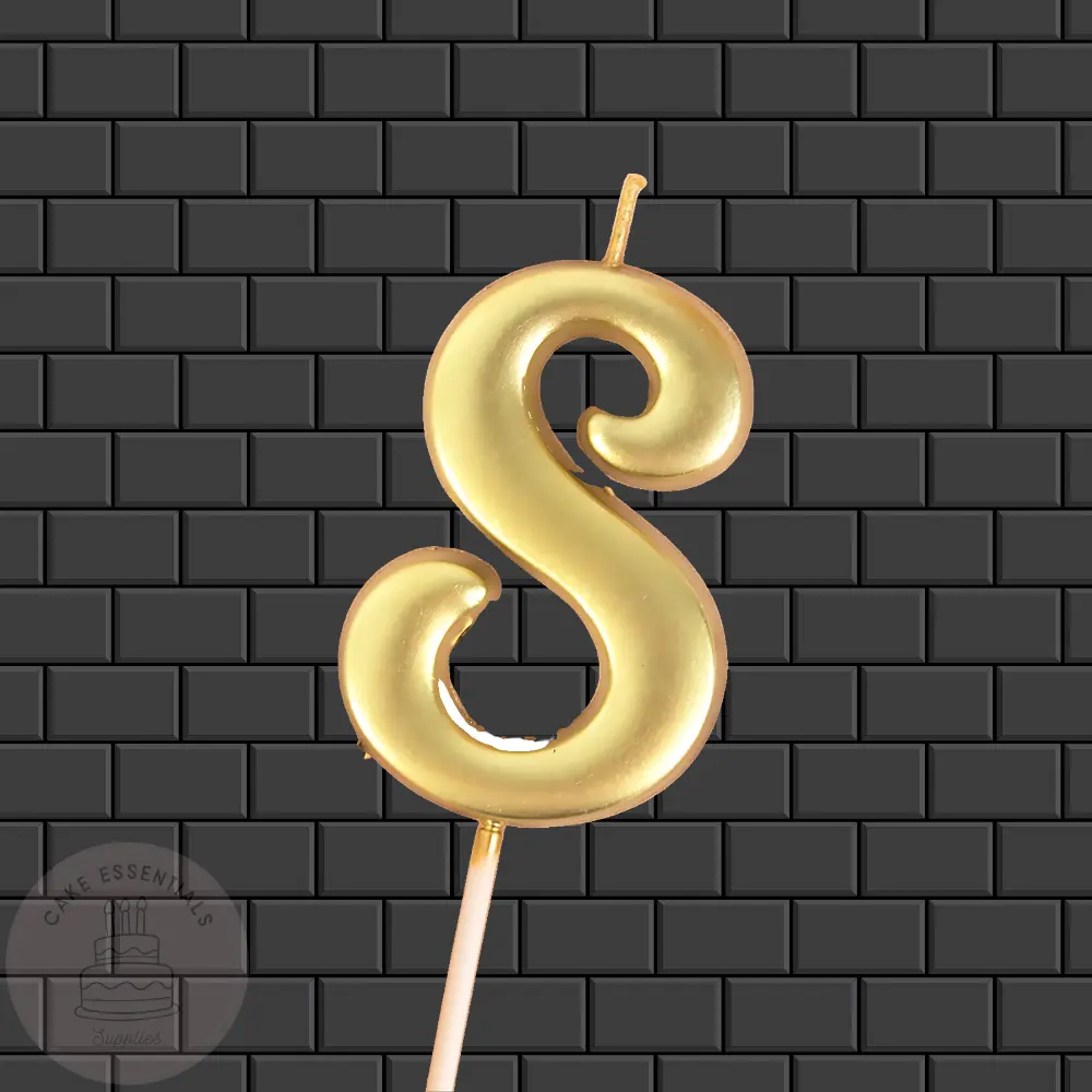 Golden Glow: Premium Number 8 Birthday Candle for Celebrations