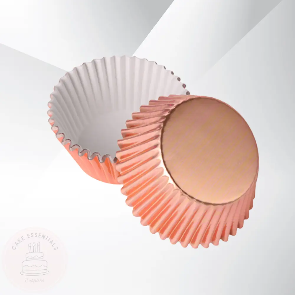 100 Copper Foil Cupcake Liners: Party Essential